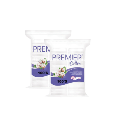 PREMIER FACIAL COTTON 2IN1  (100'SX2))