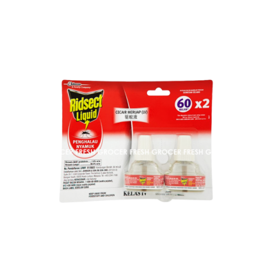 RIDSECT LIQUID 60 NIGHT REFILL TP 2X44ML