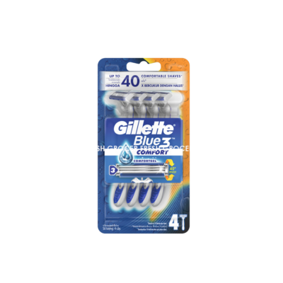 GILLETTE DISPOSABLES RAZOR BLUE III 4S