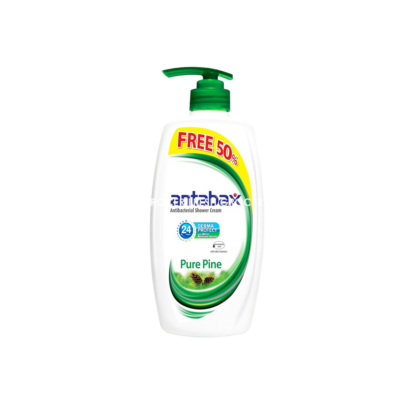 ANTABAX SHOWER CREAM PURE PINE 650ML FREE 50%