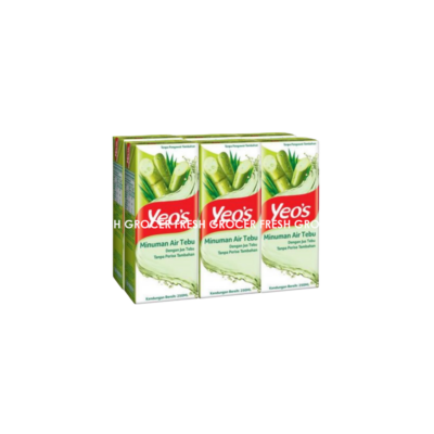 YEO'S SUGAR CANE 250MLX6