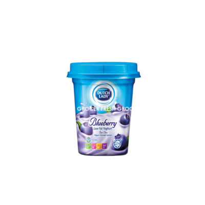 DUTCH LADY LOW FAT YOGURT BLUEBERRY 140GM