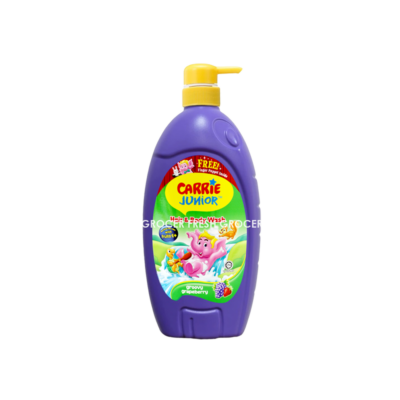 CARRIE JUNIOR BABY HAIR & BODY WASH GROOVY GRAPEBERRY 1L