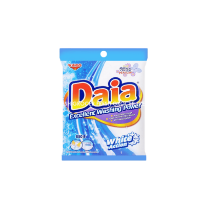 DAIA DETERGENT POWDER 850GM WHITE ACTION