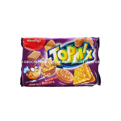 MUNCHYS TOPMIX ASSORTED SUPREME MIX OF BISCUITS 295GM