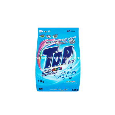 TOP POWDER DETERGENT SUPER COLOUR 3.8KG