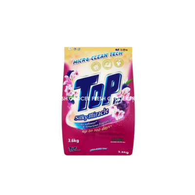 TOP POWDER DETERGENT SILKY MIRACLE 3.6KG