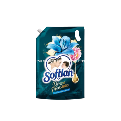 SOFTLAN FABRIC SOFTENER AQUA LILIES 1.5L  REFILL