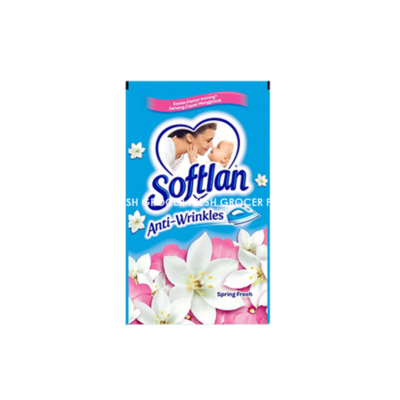 SOFTLAN FABRIC SOFTENER SPRING FRESH BLUE 800ML REFILL