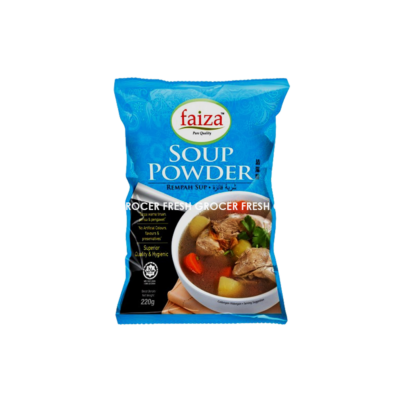 FAIZA  SOUP POWDER 220GM