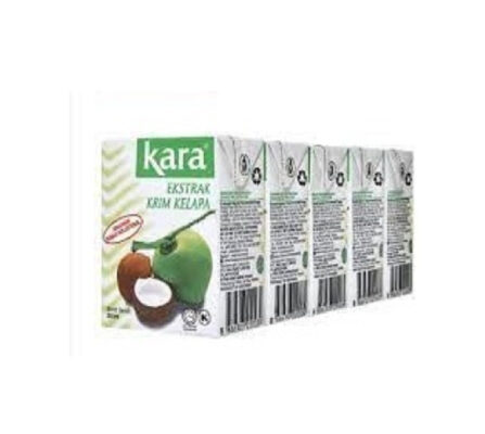 KARA COCONUT CREAM(SANTAN) 200MLX5