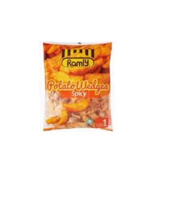 RAMLY POTATO WEDGES SPICY 1KG