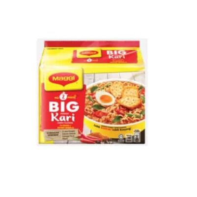 MAGGI 2 MIN NOODLES BIG CURRY 5X106G