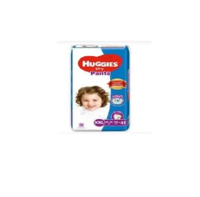 HUGGIES DRY PANTS SJP XXL-32'S+4