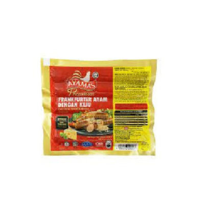 AYAMAS PREMIUM FRANKFURTER CHEESE 235G