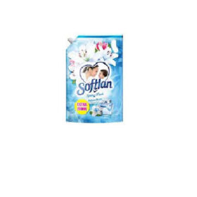 SOFTLAN FABRIC SOFTENER SPRING FRESH BLUE 1.6L REFILL