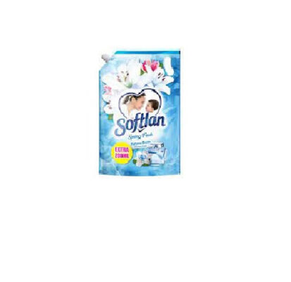 SOFTLAN FABRIC SOFTENER SPRING FRESH BLUE 1.6L REFILL