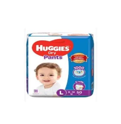 HUGGIES DRY PANTS SJP L-48'S+2