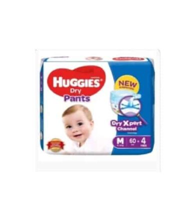 HUGGIES DRY PANTS SJP M-58'S+8