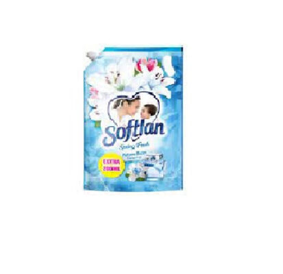 SOFTLAN FABRIC SOFTENER SPRING FRESH BLUE 1.6L (200ML EXTRA) REFILL