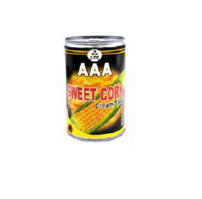 AAA CREAM STYLE SWEET CORN 425GM