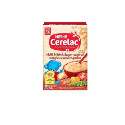 NESTLE CERELAC MULTIGRAIN ,GARDEN & VEGETABLES 250GM