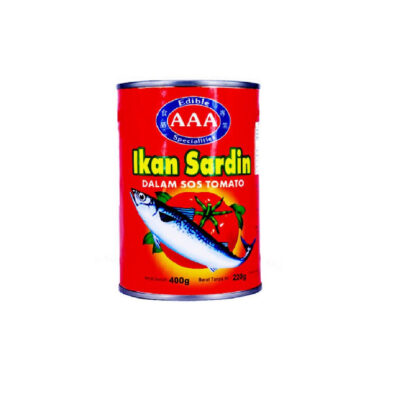 AAA SARDIN IN TOMATO 400GM