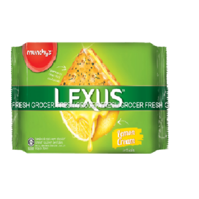 MUNCHY'S LEXUS LEMON SANDWICH 190GM