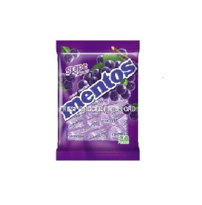 MENTOS GRAPE PILLOW PACK 36'S