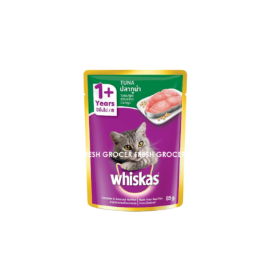 WHISKAS POUCH FRESH FISH TUNA 80GM