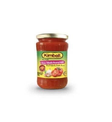 KIMBALL SPAGHETTI TOMATO,BASIL & GARLIC SAUCE  350GM