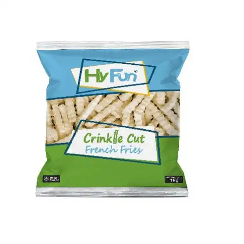 HYFUN FRENCH FRIES CRINKLE CUT 1KG