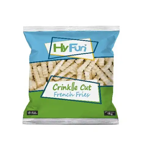 HYFUN FRENCH FRIES CRINKLE CUT 1KG