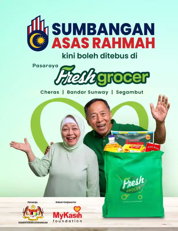 TEBUS MYKASIH DI FRESH GROCER