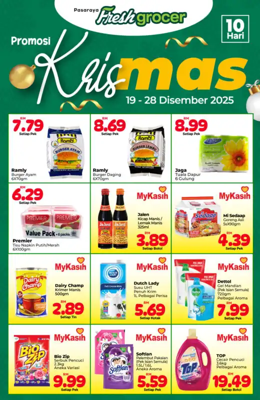 PROMOSI KRISMAS 19-28 DIS 2025