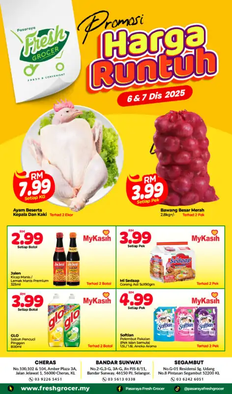 PROMOSI HARGA RUNTUH 6 & 7 DIS 2025