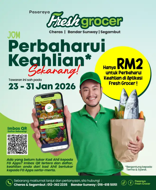 NOTIS PERBAHARUI KEAHLIAN (23-31 JAN 2026)