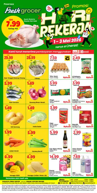 PROMOSI HARI PEKERJA (1 HINGGA 3 MEI 2026)
