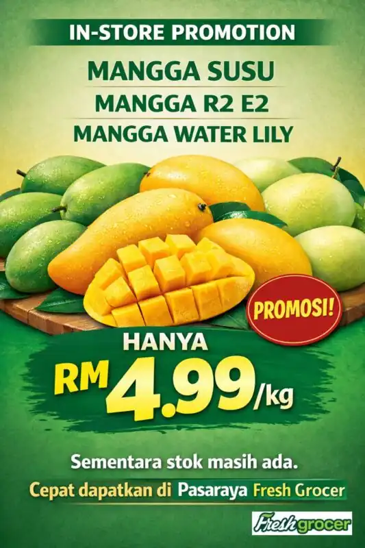 IN-STORE PROMOTION (MANGGA)