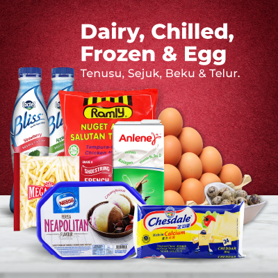 Dairy, Chilled, Frozen & Egg